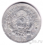 Аргентина 50 сентаво 1883