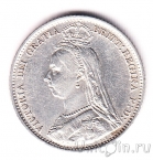 Великобритания 6 пенсов 1890
