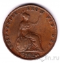Великобритания 1/2 пенни 1854