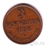 Германия (Ольденбург) 3 шварена 1858