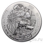 Руанда 50 франков 2020 Мейфлауэр