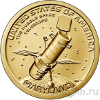 США 1 доллар 2020 Космический телескоп «Хаббл» (D)