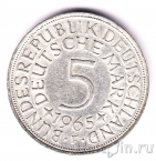 ФРГ 5 марок 1965 (F)