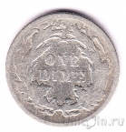 США 1 дайм 1888