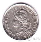 Аргентина 10 сентаво 1883
