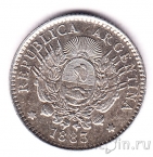 Аргентина 10 сентаво 1883
