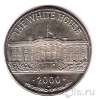 Либерия 5 долларов 2000 Белый дом