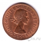 Новая Зеландия 1/2 пенни 1961