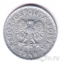 Польша 1 злотый 1949 (алюминий)