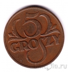 Польша 5 грошей 1936