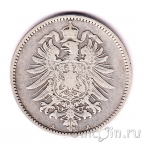 Германская Империя 1 марка 1874 (A)