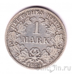 Германская Империя 1 марка 1874 (A)