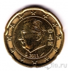 Бельгия 20 евроцентов 2011