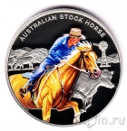 Ниуэ 1 доллар 2014 Австралийская пастушья лошадь