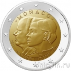 Монако 2 евро 2021 10 лет со дня свадьбы Альберта и Шарлин