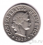 Швейцария 5 раппенов 1938