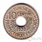 Тунис 10 сантимов 1920
