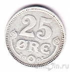 Дания 25 оре 1918