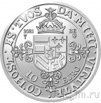Бельгия 5 евро 2021 Монеты Карла V