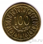 Тунис 100 миллимов 2008