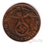 Германия 1 пфенниг 1938 (J)