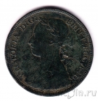 Великобритания 1/2 пенни 1886