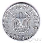 Германия 50 пфеннигов 1935 (F)