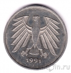 ФРГ 5 марок 1991 (J)