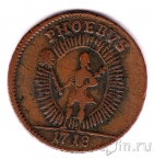 Швеция 1 далер 1718 Аполлон