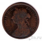 Великобритания 1/2 пенни 1891