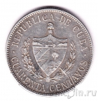 Куба 40 сентаво 1915