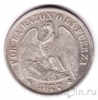 Чили 1 песо 1877