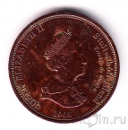 Остров Столтенхоф 1 пенни 2008 Корабль