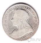 Великобритания 1 шиллинг 1895