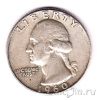 США 25 центов 1960