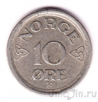 Норвегия 10 оре 1957