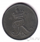 Дания 2 оре 1960 (цинк)