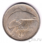 Ирландия 1 флорин 1954