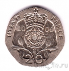 Великобритания 20 пенсов 2006