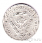 Южная Африка 3 пенса 1937