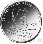 Германия 20 евро 2023 Бертольт Брехт