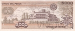 Мексика 5000 песо 1987