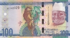 Гамбия 100 даласи 2015