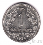 Германия 1 марка 1934 (F)