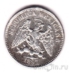 Мексика 5 сентаво 1897 (Cn M)