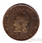 Аргентина 1 сентаво 1890