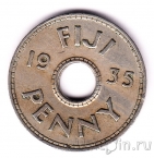 Фиджи 1 пенни 1935