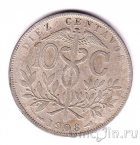 Боливия 10 сентаво 1908