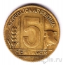 Аргентина 5 сентаво 1946
