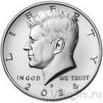 США 1/2 доллара 2024 (D)
